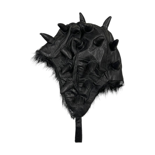 SPIKED LEATHER HAT