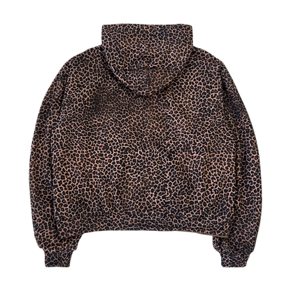 HEAVYWEIGHT ZIP-UP, CHEETAH