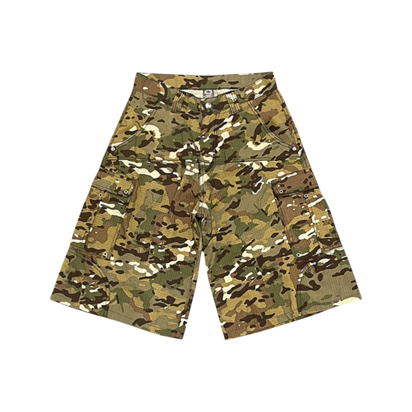 EXTENDED CAMO SHORTS