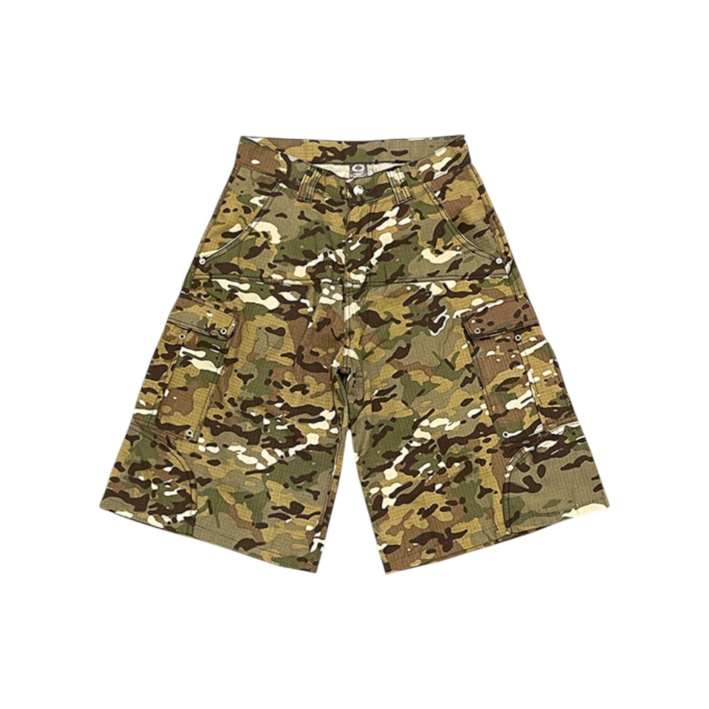 EXTENDED CAMO SHORTS