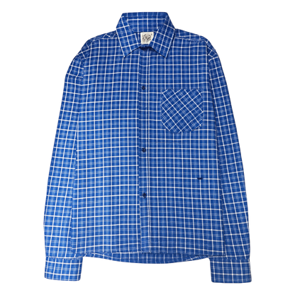 FLANNEL, BLUE
