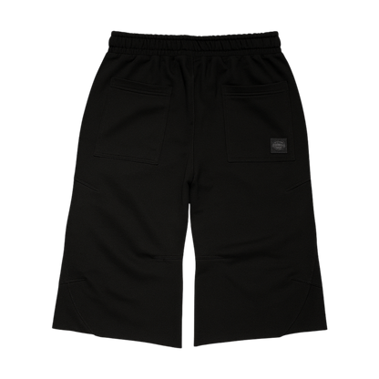 SWEATSHORTS, BLACK