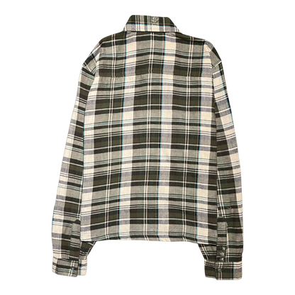 FLANNEL, GREEN