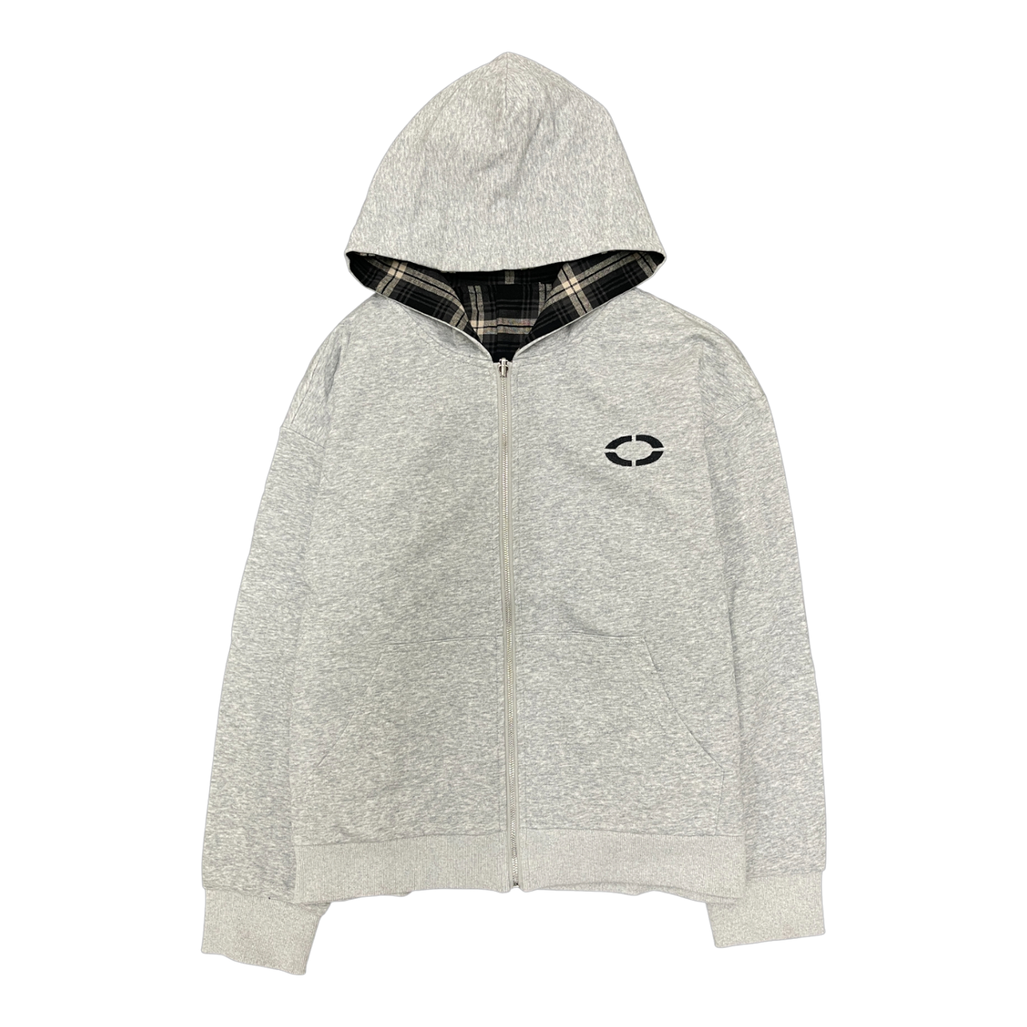 PLAID REVERSIBLE ZIP-UP