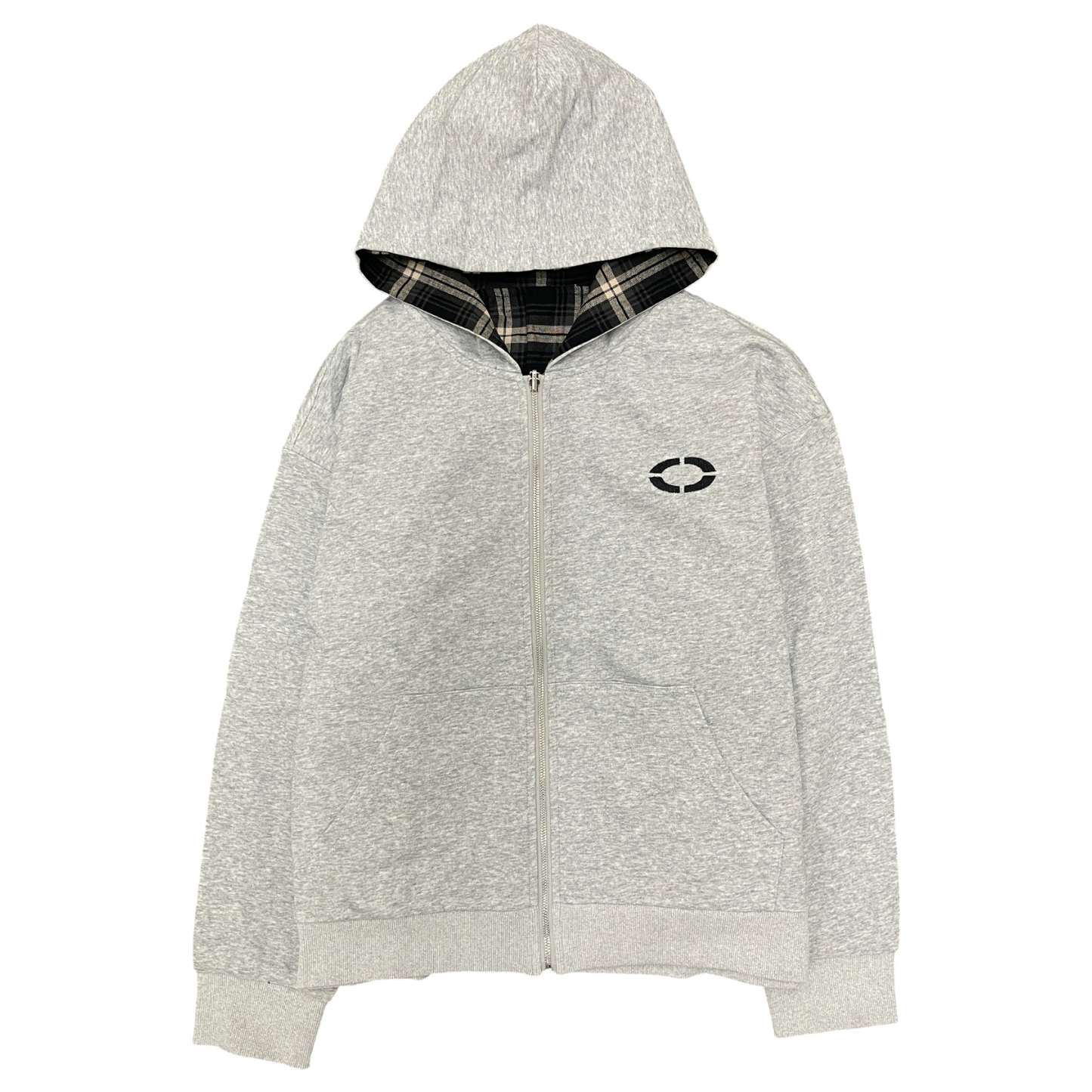 PLAID REVERSIBLE ZIP-UP