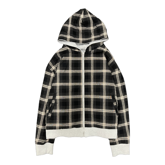 PLAID REVERSIBLE ZIP-UP