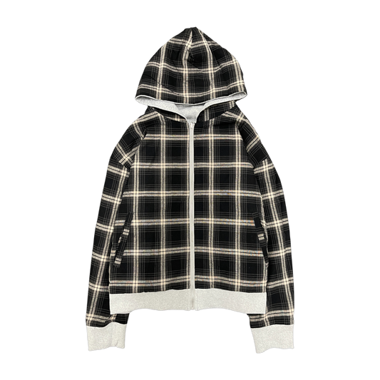PLAID REVERSIBLE ZIP-UP