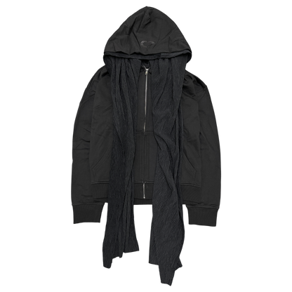 MUSLIN SCARF HOODIE