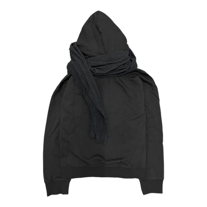 MUSLIN SCARF HOODIE