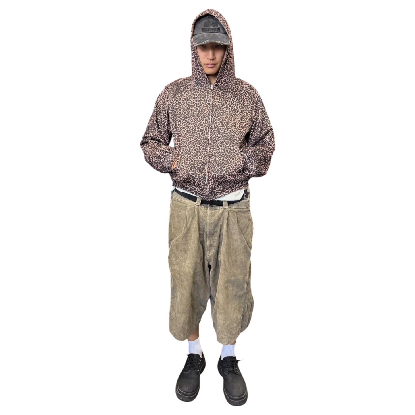 HEAVYWEIGHT ZIP-UP, CHEETAH