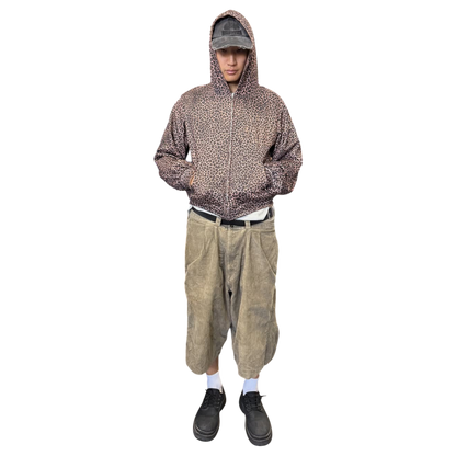 HEAVYWEIGHT ZIP-UP, CHEETAH
