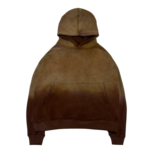HOODIE, FADED BROWN