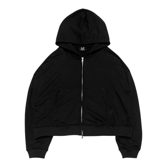 ZIP-UP, JET BLACK