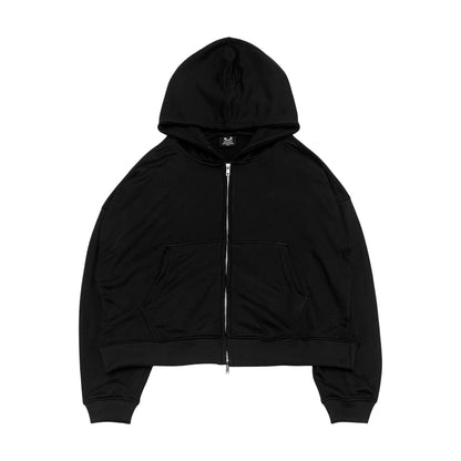 ZIP-UP, JET BLACK
