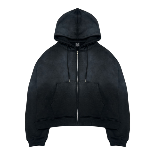 ZIP-UP, GD BLACK