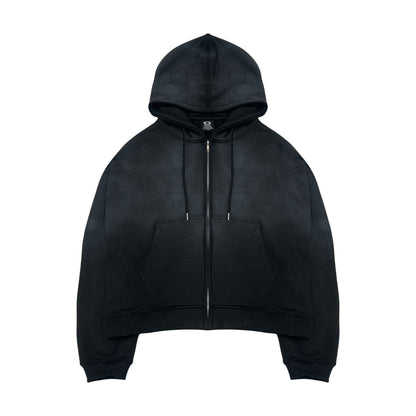 ZIP-UP, GD BLACK