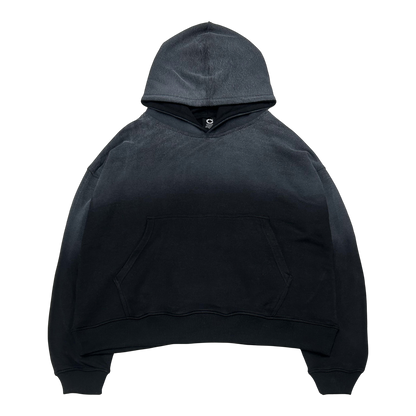 HOODIE, FADED BLACK