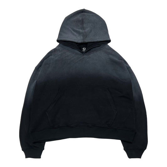 HOODIE, FADED BLACK