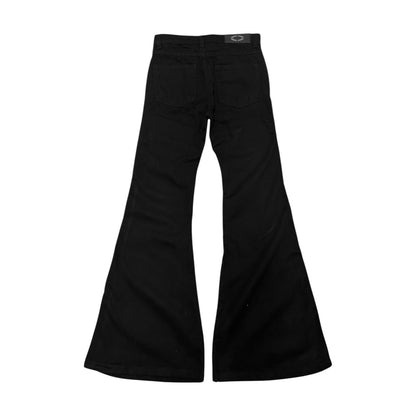 FLARED DENIM, MIDNIGHT BLACK