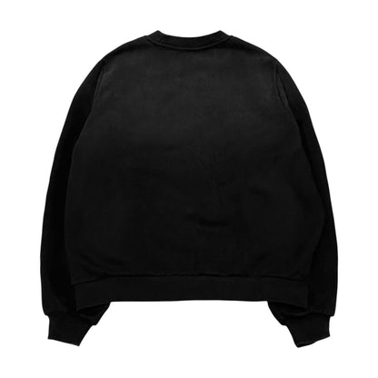 CREWNECK, FADED BLACK