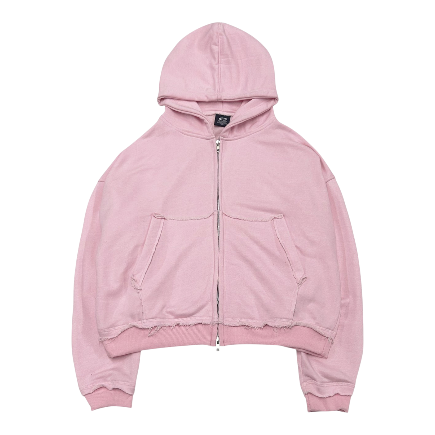 ZIP-UP HOODIE, PINK