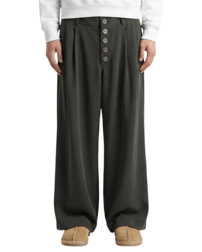 Pleated Polo Trousers