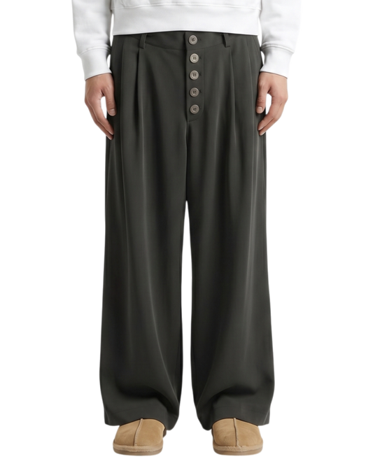 Pleated Polo Trousers